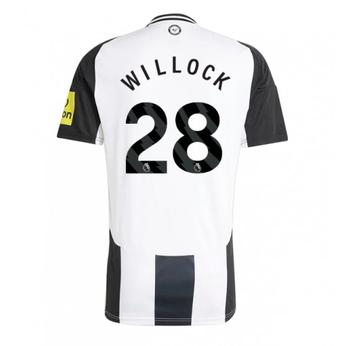 Moški Nogometni dresi Newcastle United Joe Willock #28 Domači 2024-25 Kratek Rokav